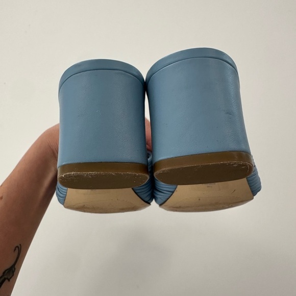 Calvin Klein Beanca Blue Heels - Picture 5 of 10